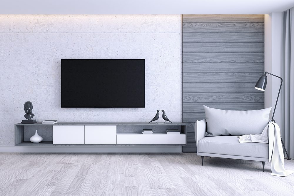 Parquet stratifié béton